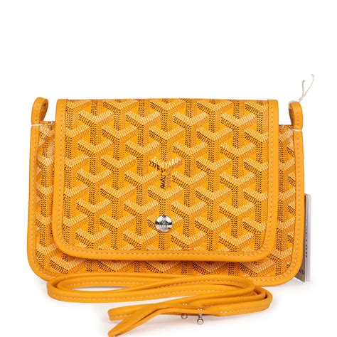 goyard wallet yellow|yellow goyardine pocket wallet.